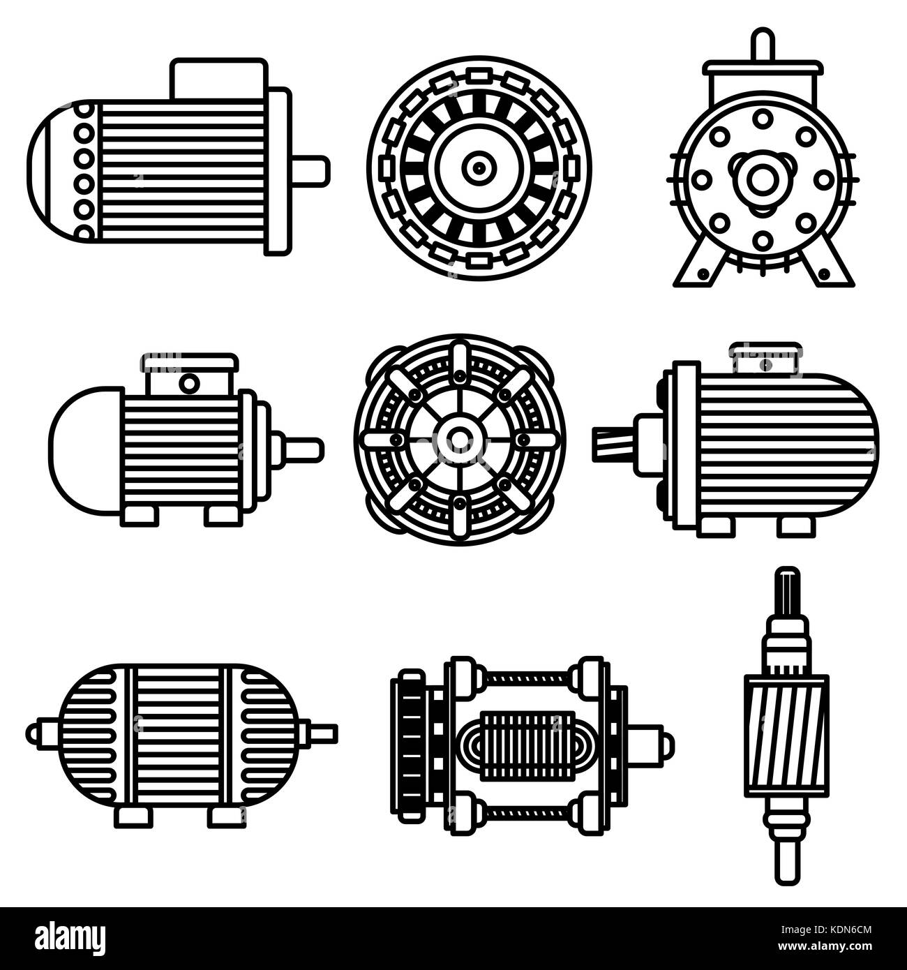 Motor, Gear - Động Cơ, Hộp Giảm Tốc